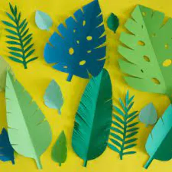 Stylist Paper Leaf